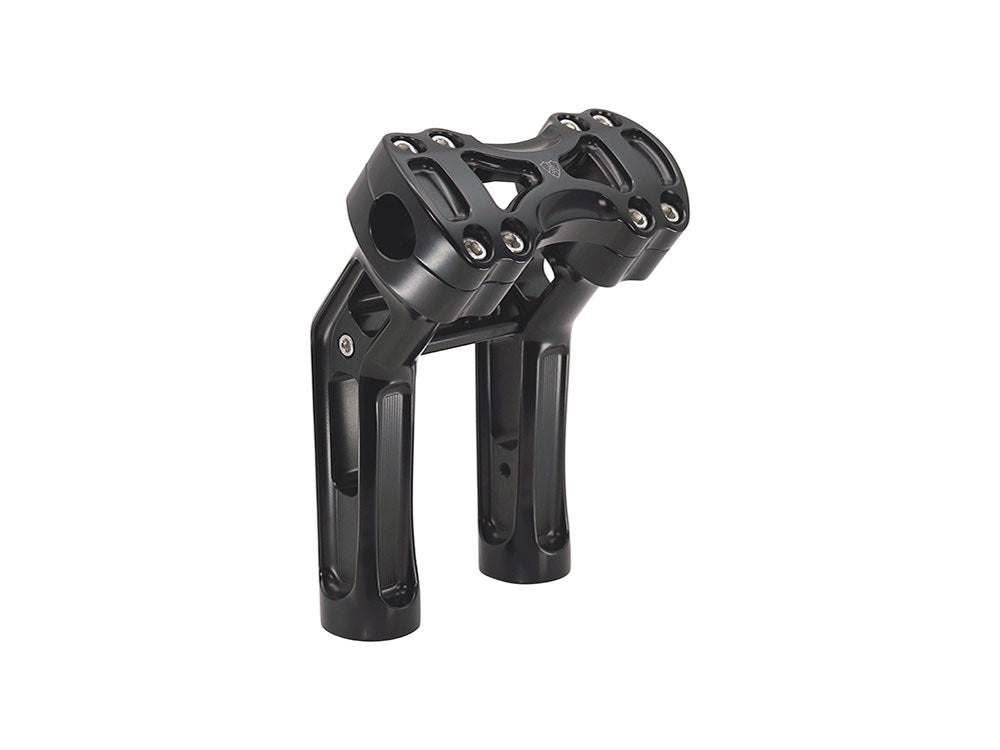 7in. Method Kickback Risers - Black. Fits 1in. Handlebar - Arlen Ness