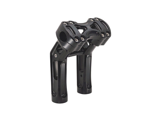 7in. Method Kickback Risers - Black. Fits 1in. Handlebar - Arlen Ness
