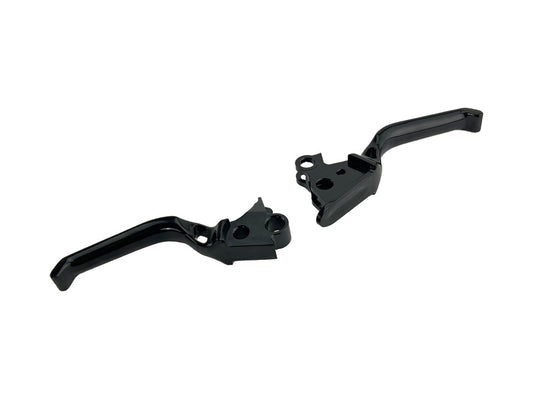 Method Levers - Black. Fits Touring Most 2021-2024 with Cable Clutch - Arlen Ness