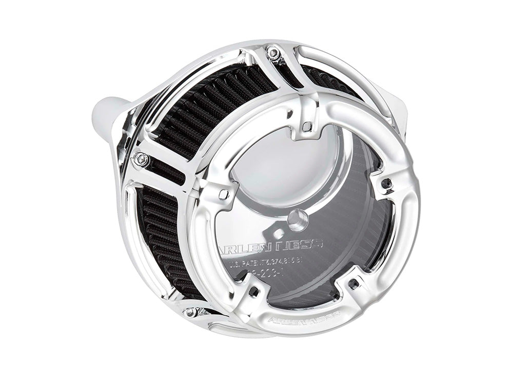 Method Clear Air Cleaner Kit - Chrome. Fits CVO Touring 2023up, Street Glide & Road Glide 2024up, Touring 2025up & Softail 2025up - Arlen Ness