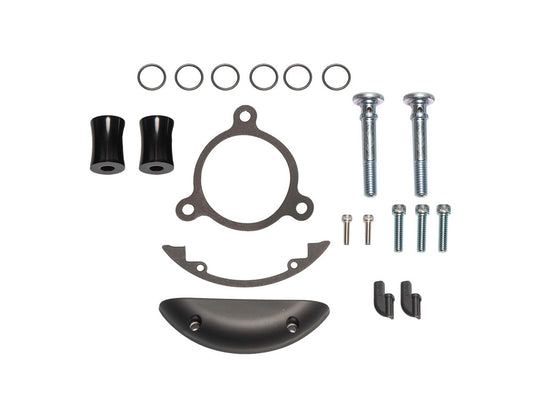 Inverted Air Cleaner Hardware Kit - Black. Fits Touring 2008-2016, Softail 2016-2017, CVO Softail 2011-2017 & Dyna Low Rider S 2016-2017 with Throttle-by-Wire - Arlen Ness