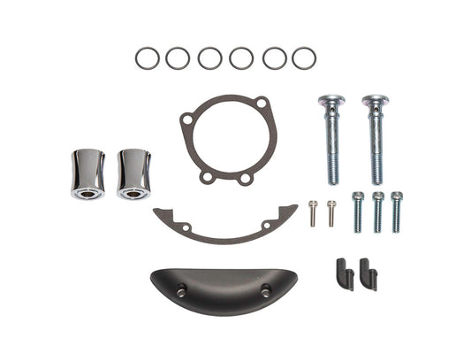 Inverted Air Cleaner Hardware Kit - Chrome. Fits Softail 2000-2015, Dyna 1999-2017 & Touring 1999-2007 - Arlen Ness