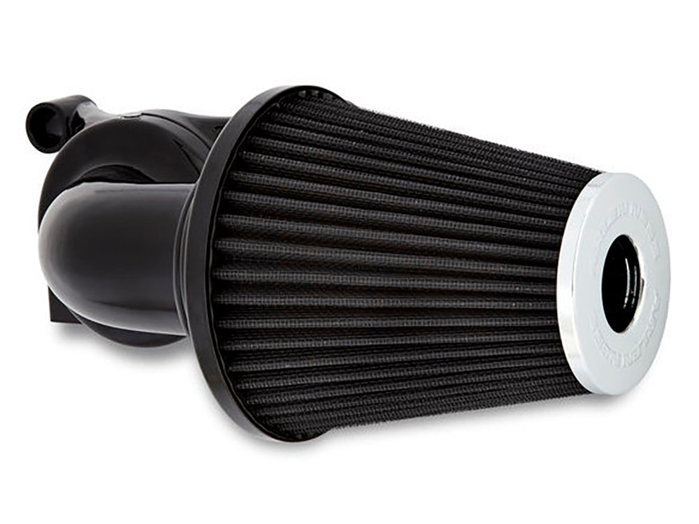 90deg Monster Sucker Air Cleaner Kit - Black. Fits Touring 2008-2016, Softail 2016-2017, CVO Softail 2011-2017 & Dyna Low Rider S 2016-2017 with Throttle-by-Wire - Arlen Ness