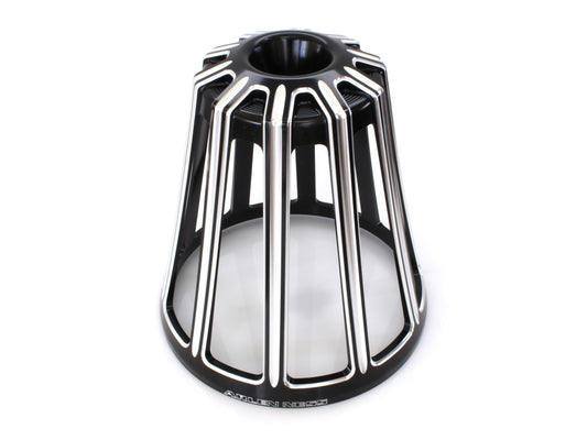 Monster Sucker 10-Gauge Air Filter Cover - Black. - Arlen Ness
