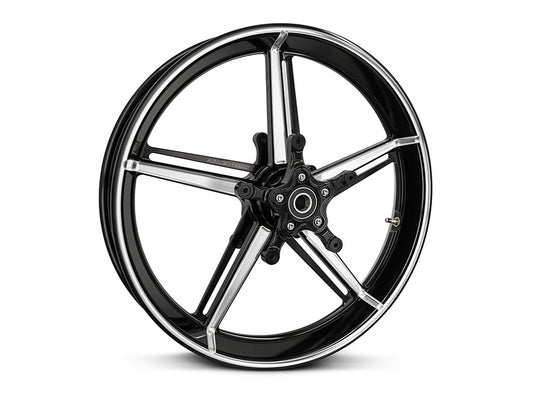 21in. x 3.5in. Factory 24 Replica Wheel - Gloss Black. Fits Touring 2024up - Arlen Ness