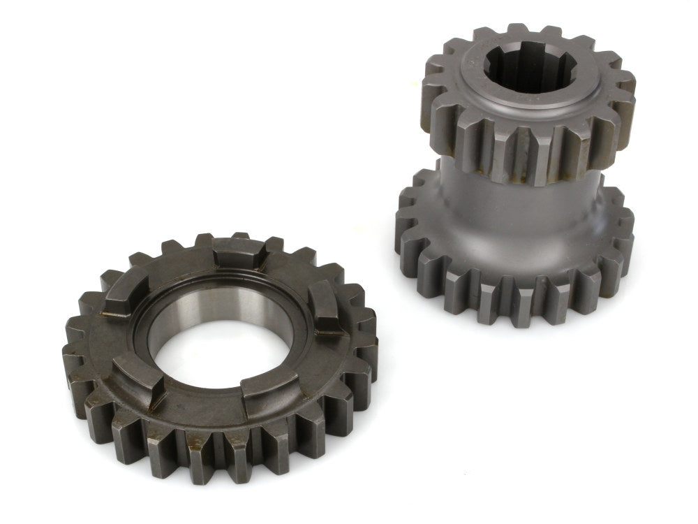 1st Gear Set. Fits 4Spd Big Twin 1959-1986. 2.60 Ratio. - Andrews Products