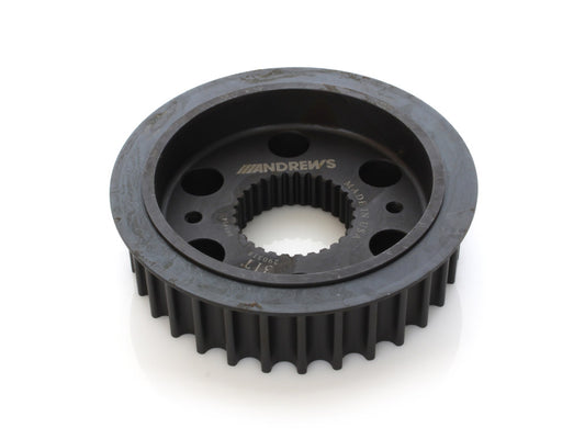 31 Tooth Transmission Pulley. Fits Milwaukee-Eight 2017up. - Andrews Products