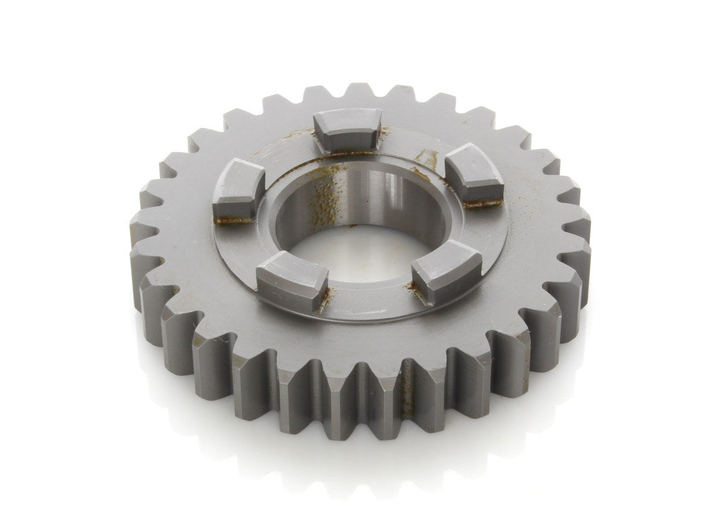 4th Mainshaft Gear. Fits 5Spd Big Twin 1984-2006. - Andrews Products