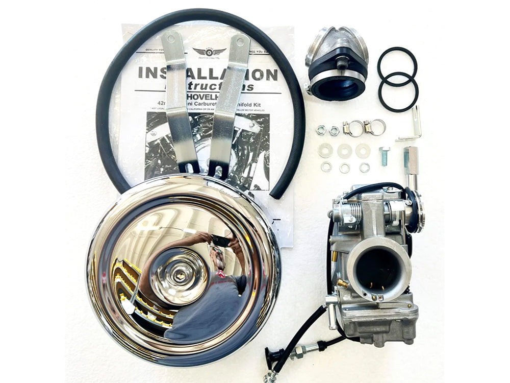 Mikuni HSR42 Total Kit. Fits Shovelhead Big Twin 1966-1984 - American Prime Manufacturing