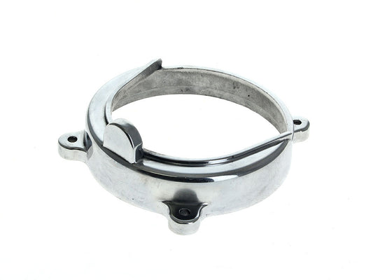 Alternator Cover - Polished Alloy. Fits Big Twin 1970-99 with Open Belt Drive - American Prime Manufacturing