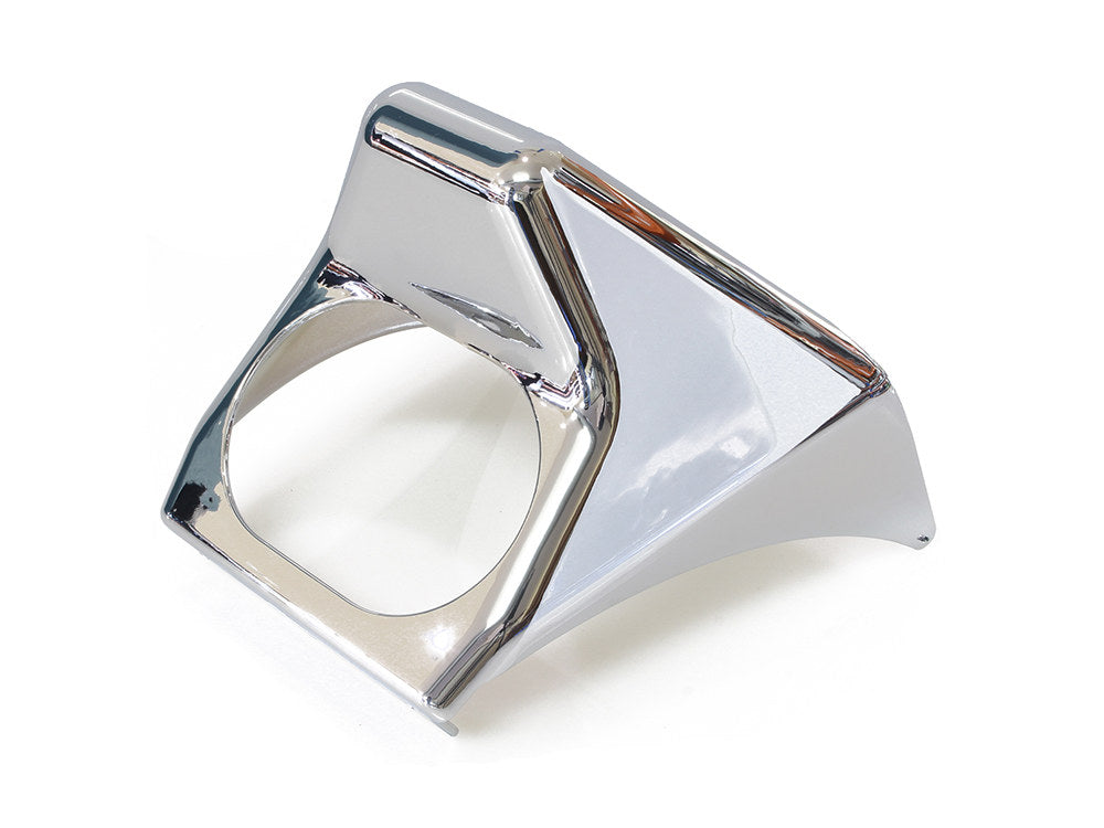Replacement Compressor Cover - Chrome. Fits Softail 2001-2017 Arnott Kits. - Arnott Motorcycle Air Suspension