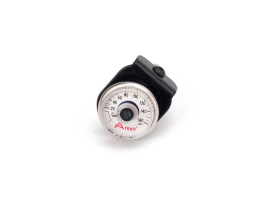 Analogue Air Pressure Gauge - Black. Fits Touring Models. - Arnott Motorcycle Air Suspension