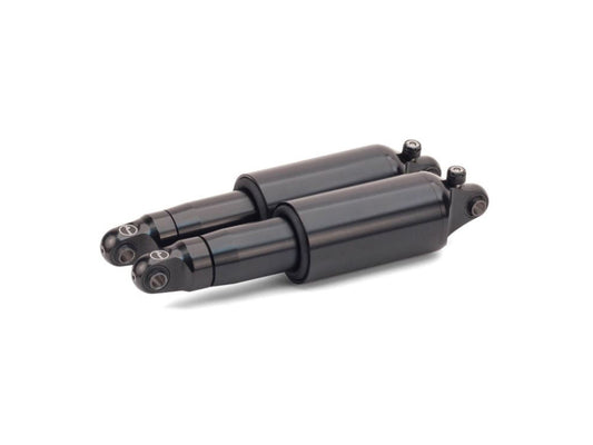 Adjustable Rear Air Shock Absorbers - Black. Fits Dyna 2008-2017. - Arnott Motorcycle Air Suspension