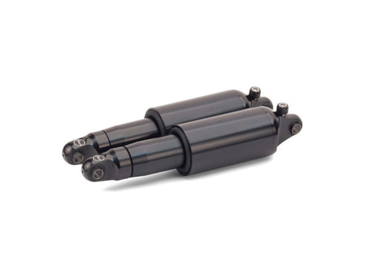 Adjustable Rear Air Shock Absorbers - Black. Fits V-Rod 2007-2017. - Arnott Motorcycle Air Suspension