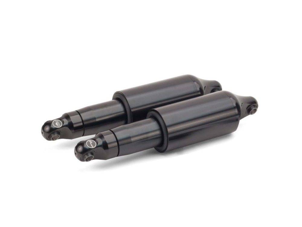 Rear Air Shock Absorbers - Black. Fits V-Rod 2007-2017. - Arnott Motorcycle Air Suspension