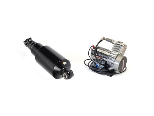 Rear Air Shock Absorbers - Black. Fits Softail 2018up. - Arnott Motorcycle Air Suspension