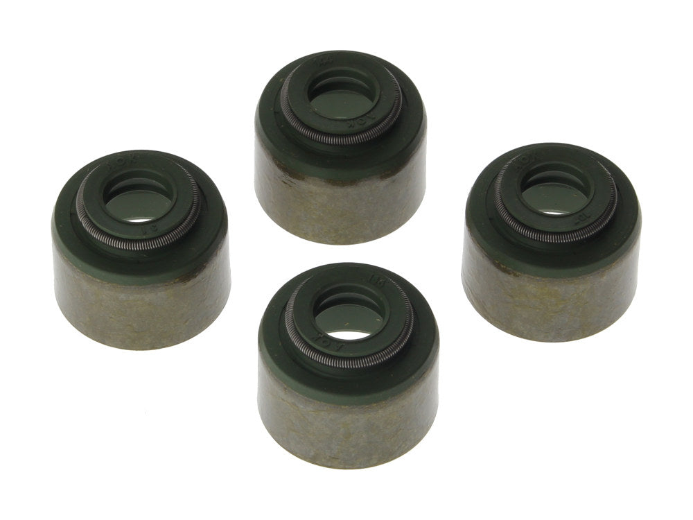 Valve Guide Seals. Fits Twin Cam 2005-2017 & Sportster 2004-2021 when using larger springs & lower collar. - AV&V