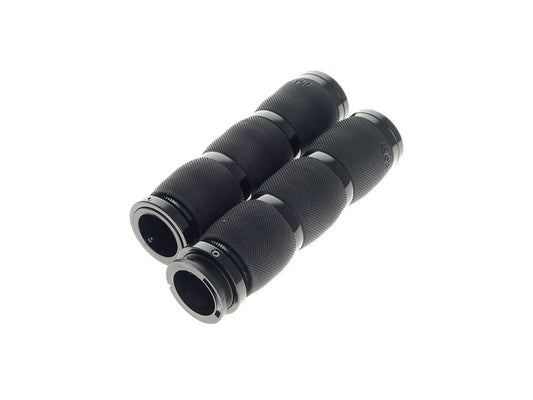 Air Cushion Handgrips - Black. Fits Indian Touring Bikes 2018up - Avon Grips