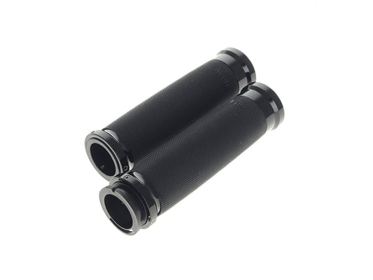 Custom Contour Handgrips - Black. Fits Indian Touring Bikes 2018up - Avon Grips