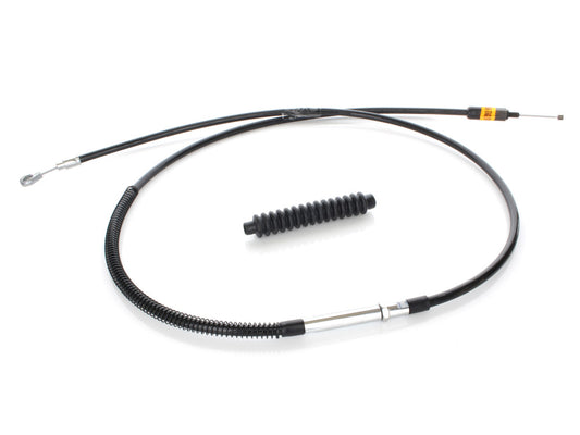68in. Long Black Vinyl Clutch Cable. Fits 5Spd Big Twin 1987-2006 - Barnett Clutches