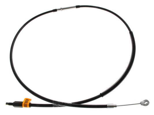 64in. Long Black Vinyl Clutch Cable. Fits 5Spd Big Twin 1987-2006 - Barnett Clutches