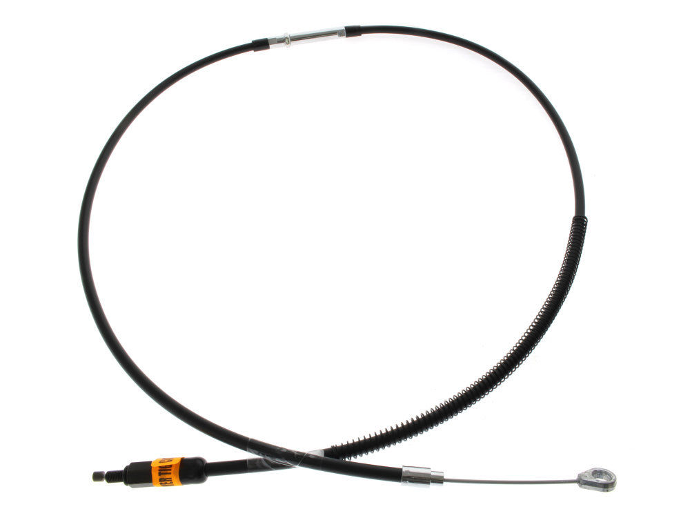63in. Long Black Vinyl Clutch Cable. Fits Softail 2007-2024 & Dyna 2006-2017 - Barnett Clutches