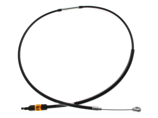 63in. Long Black Vinyl Clutch Cable. Fits Softail 2007-2024 & Dyna 2006-2017 - Barnett Clutches