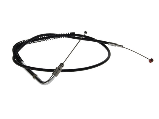 31.5in. Long Black Vinyl Throttle Cable. Fits Big Twin 1996-2017 - Barnett Clutches