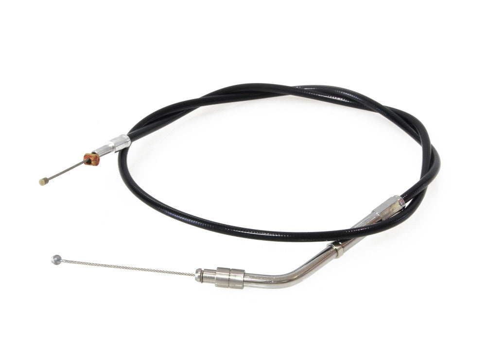 31.5in. Long Black Vinyl Throttle Cable. Fits Sportster 2007-2021 - Barnett Clutches