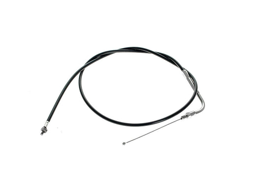 33.5in. Long Black Vinyl Throttle Cable. Fits Big Twin & Sportster 1976-1980 - Barnett Clutches