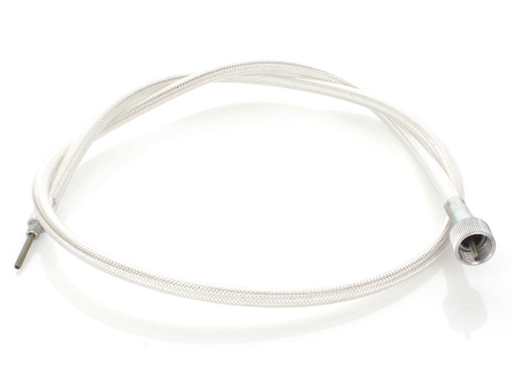 43in. Speedo Cable with 16mm Nut - Platinum Braided. - Barnett Clutches