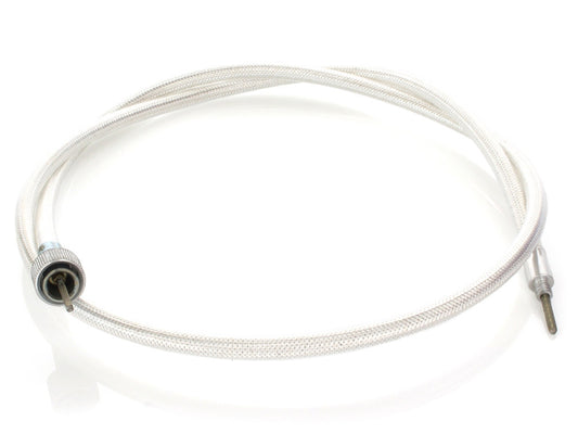 45in. Speedo Cable with 16mm Nut - Platinum Braided. - Barnett Clutches