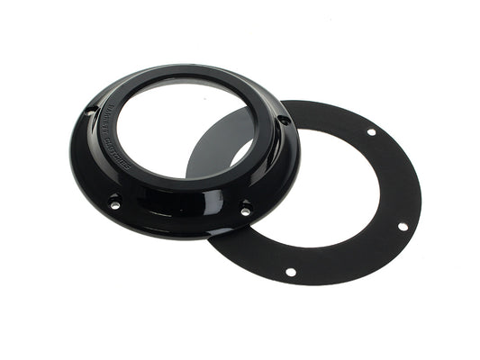 Scorpion Series Clear Derby Cover - Black. Fits Touring 2016up - Barnett Clutches