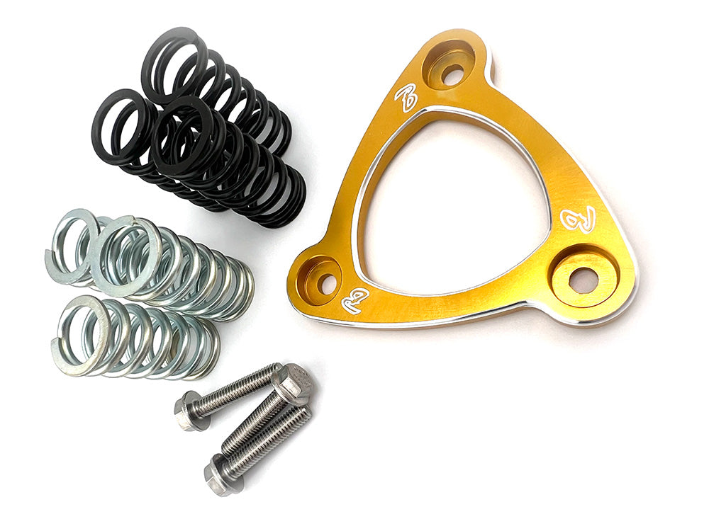 Stinger High Pressure Clutch Spring Retainer - Gold. Fits CVO Big Twin 2013up, 'S' Models 2016up, Softail 2018up & Touring 2017up - Barnett Clutches