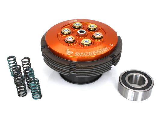 Scorpion Billet Clutch. Fits Big Twin 1936-E1984. - Barnett Clutches