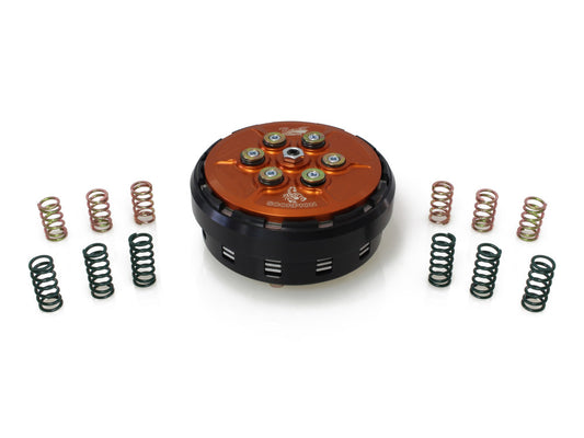 Complete Scorpion Billet Clutch with Basket. Fits 6sp Twin Cam 2007-2017 With Cable Clutch. - Barnett Clutches
