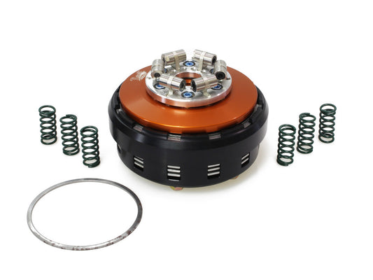 Complete Scorpion Billet Lock-Up Clutch with Basket. Fits 6sp Twin Cam 2007-2017 With Hydraulic Clutch. - Barnett Clutches