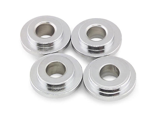 Solid Handlebar Mount Kit - Chrome. Fits Big Twin 1973-2017 & Sportster 1973-2003 - Barnett Clutches