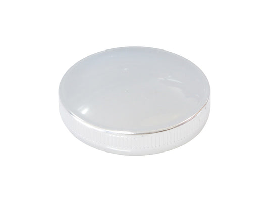 Early Style Right Hand Side Vented Fat Bob Fuel Cap - Chrome. Fits Big Twin 1936-1973 & Sportster 1958-1973. - Rollies Speed Shop