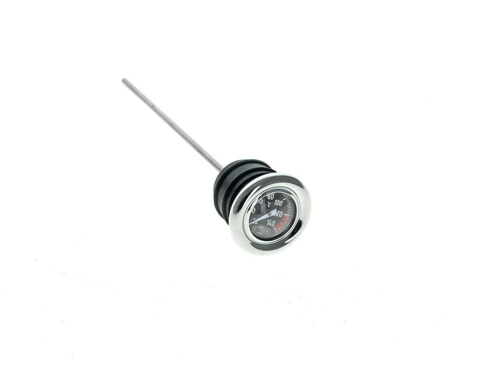 Engine Oil Temperature long Style Dipstick. Fits FX & FL 1970-1985 & FXR 1982-1983 & FLT 1980-1986 & Sportster 1970-1978 - Rollies Speed Shop