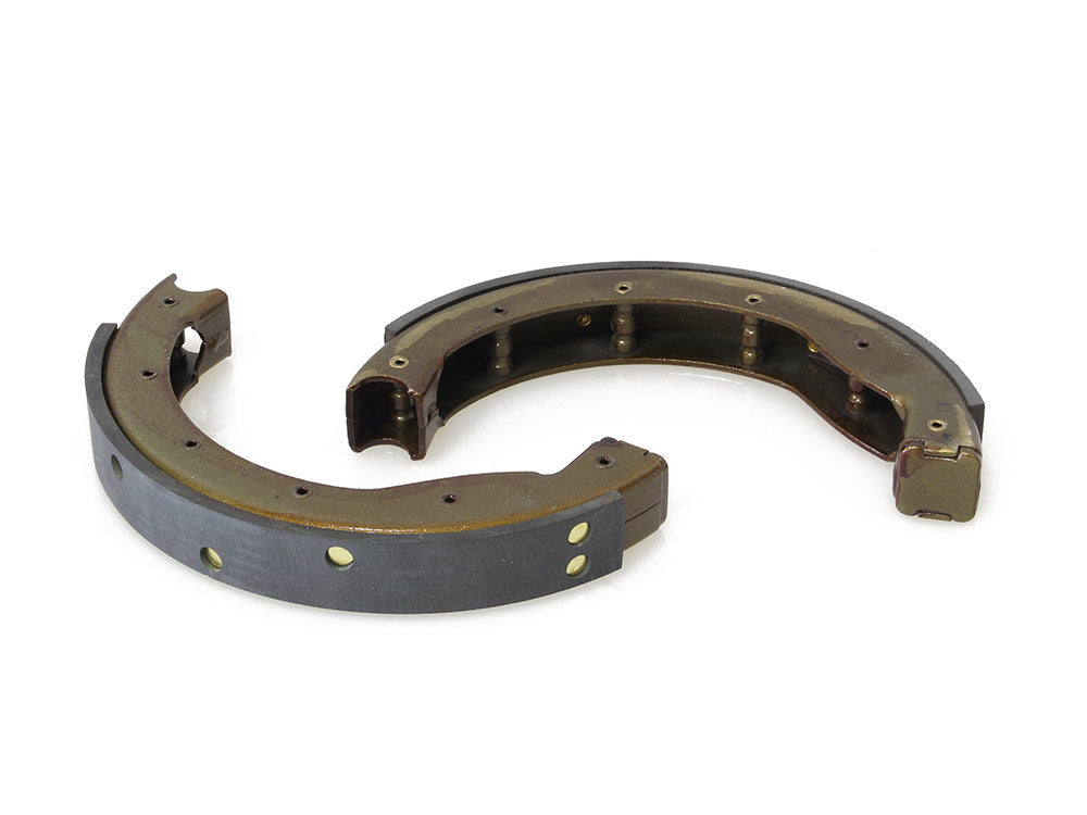 Brake Shoes. Fits Front on Big Twin 1949-1971, Front on Sportster 1954-1963 & Rear on Sportster 1954-1978 Models with Mechanical Brake Drum. - Rollies Speed Shop