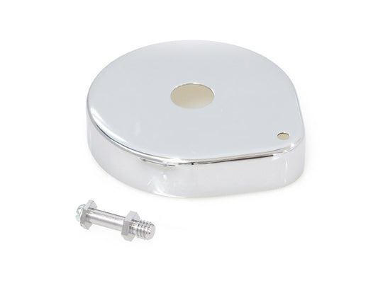 Kick Start Spring Cover - Chrome. Fits Big Twin 1936-1984. - Rollies Speed Shop