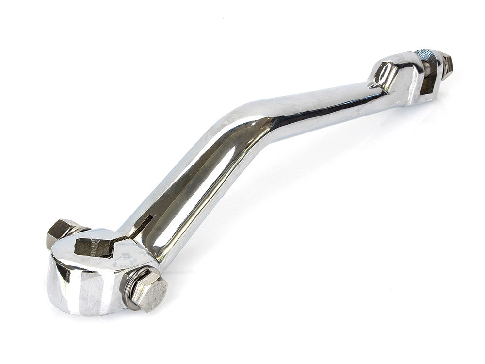 Magnum 1in. Longer Kick Arm - Chrome. Fits H-D Pre-1977. - Rollies Speed Shop