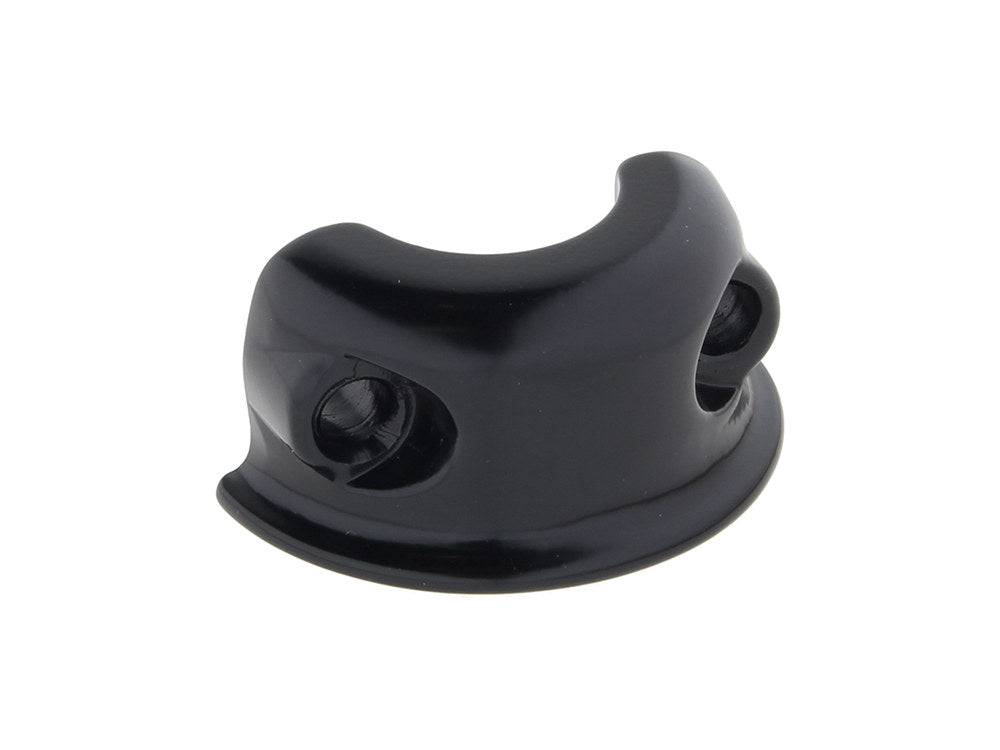 Handlebar Control Clamp - Black. Fits Left or Right Hand. Fits Softail 1996-2014, Dyna 1996-2017, Touring 1996-2007 & Sportster 1996-2003. - Rollies Speed Shop
