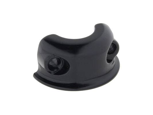 Handlebar Control Clamp - Black. Fits Left or Right Hand. Fits Softail 1996-2014, Dyna 1996-2017, Touring 1996-2007 & Sportster 1996-2003. - Rollies Speed Shop