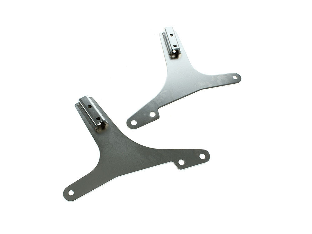 Sissy Bar Side Straps - Chrome. Fits FXR 1982-1994 - Rollies Speed Shop