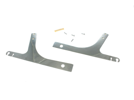 Sissy Bar Side Straps - Chrome. Fits Dyna 1991-2001 - Rollies Speed Shop