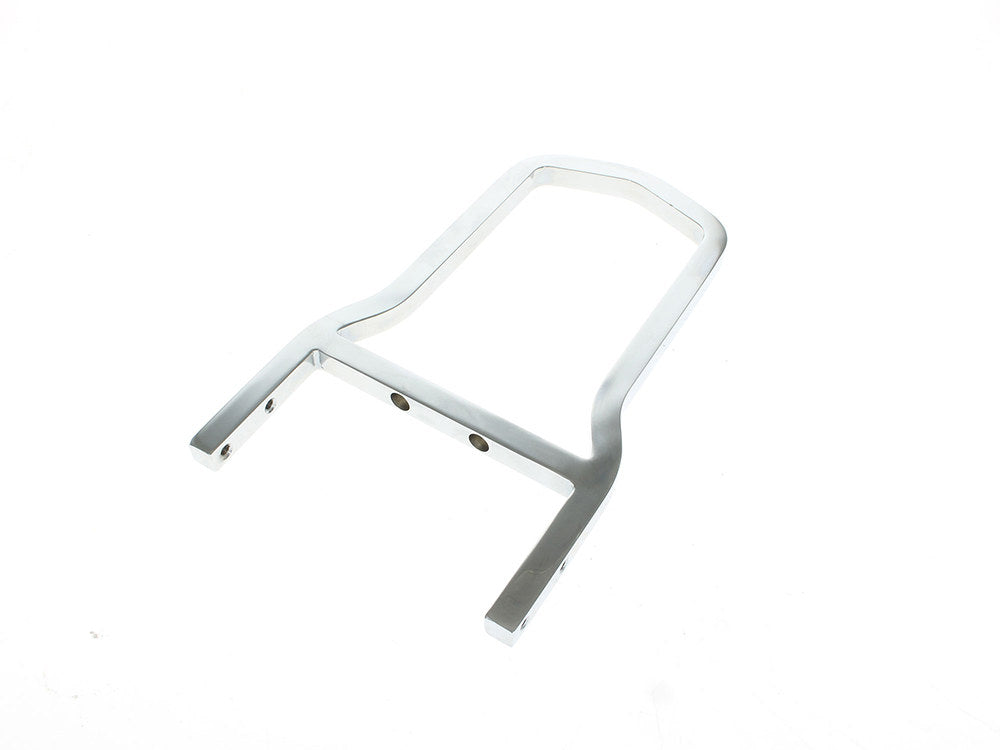 6-11/16in. Wide Mini Lowboy Sissy Bar Upright - Chrome - Rollies Speed Shop