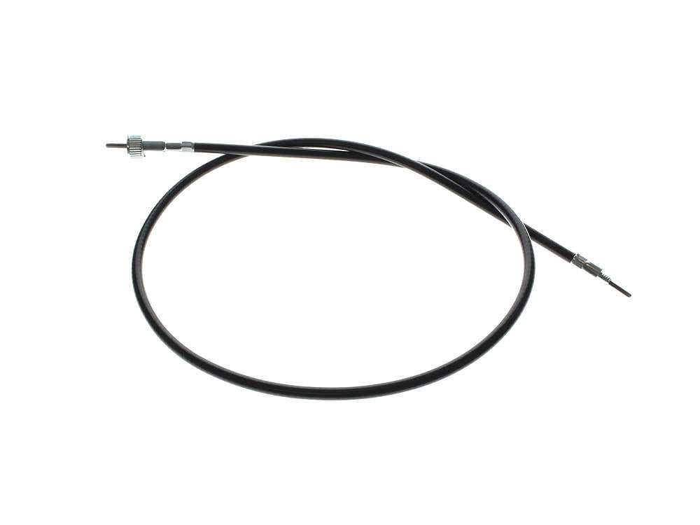 40in. Speedo Cable with 16mm Nut - Black Vinyl - Rollies Speed Shop
