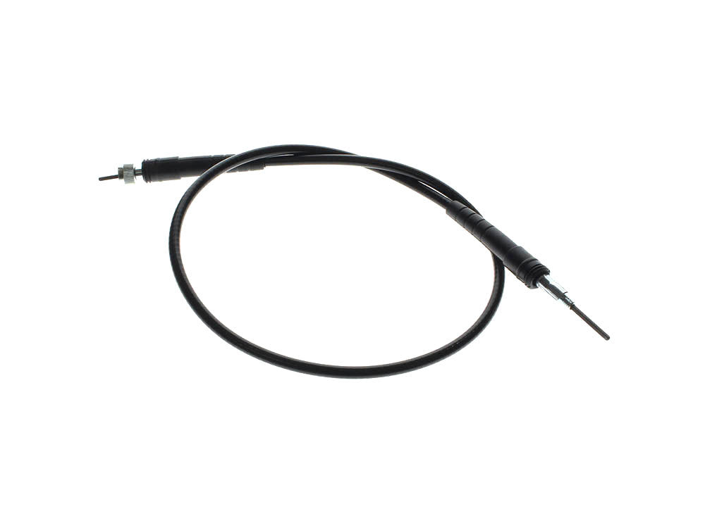 35in. Speedo Cable with 12mm Nut - Black Vinyl - Rollies Speed Shop
